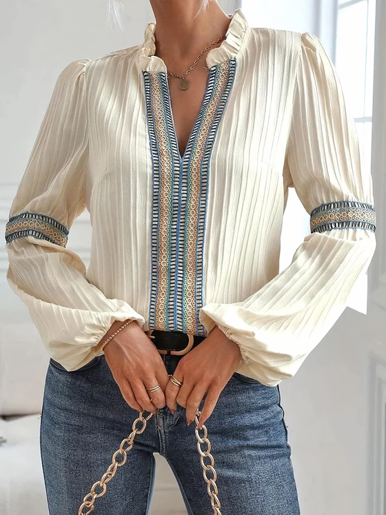 Ashley - Boho Statement Blouse